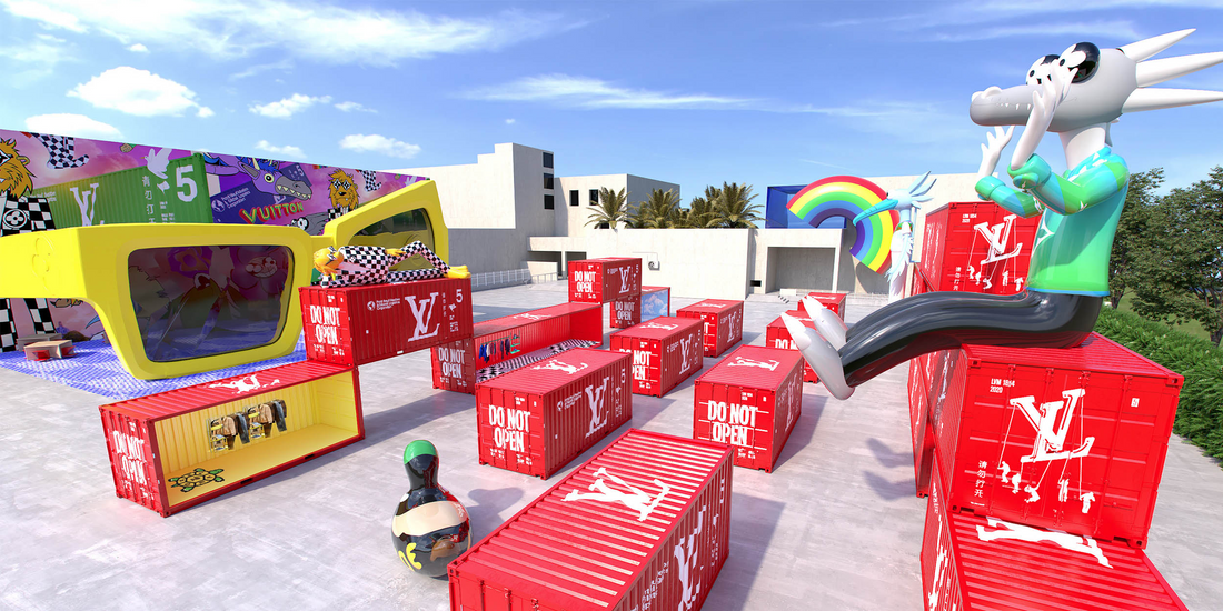 Louis Vuitton Installation in Miami Art week
