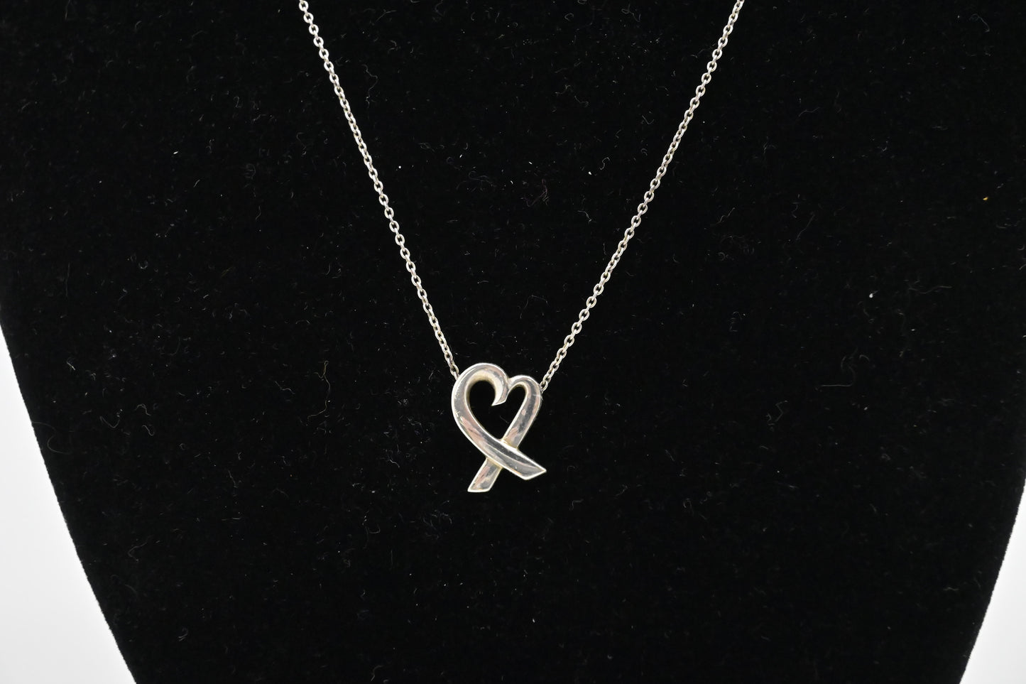 Tiffany & Co. Loving Heart Necklace in Sterling Silver