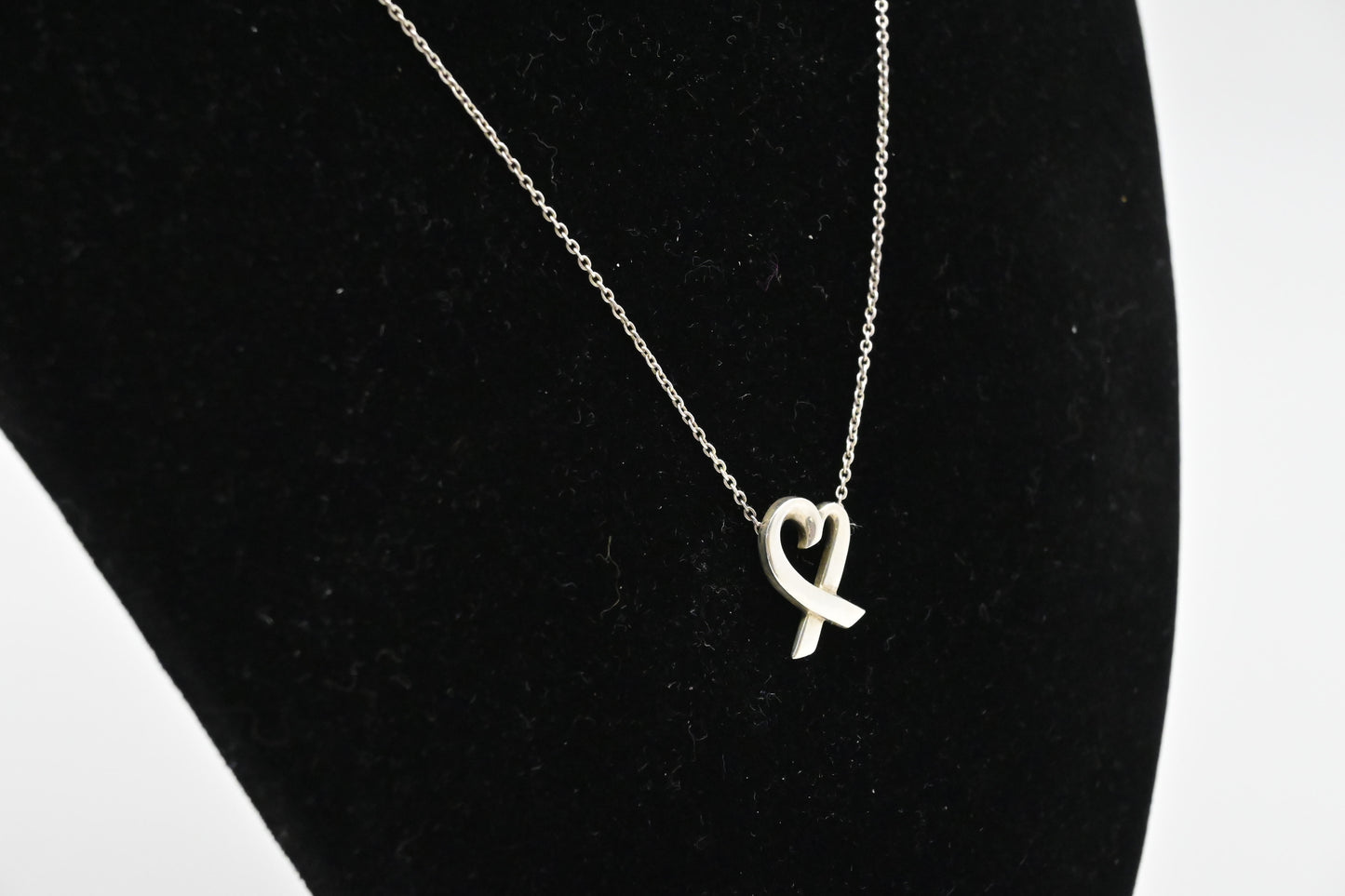 Tiffany & Co. Loving Heart Necklace in Sterling Silver