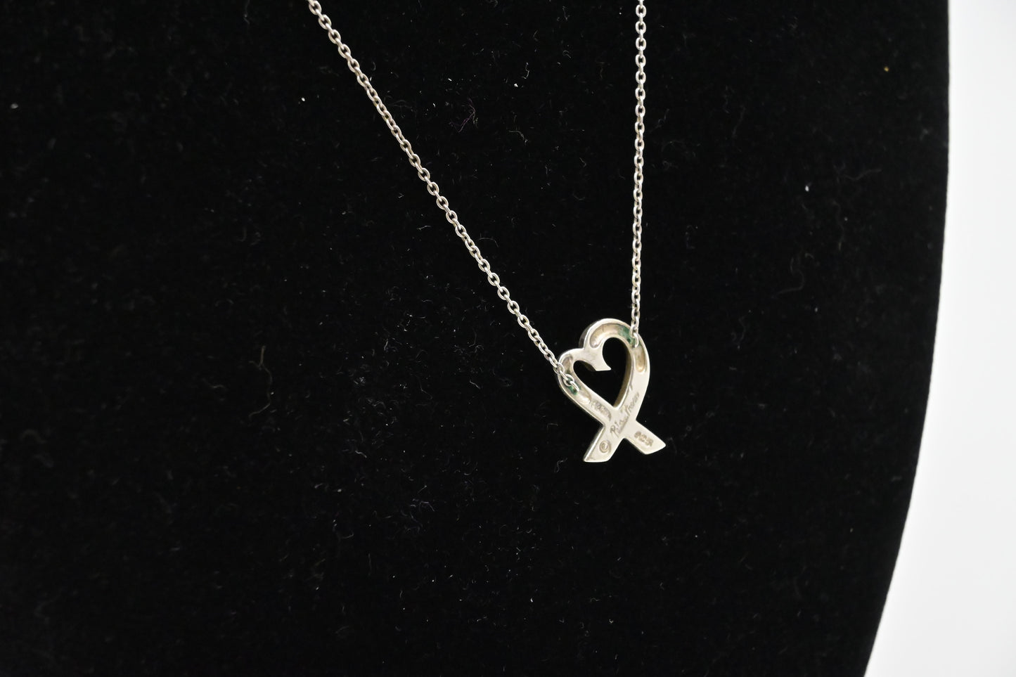 Tiffany & Co. Loving Heart Necklace in Sterling Silver