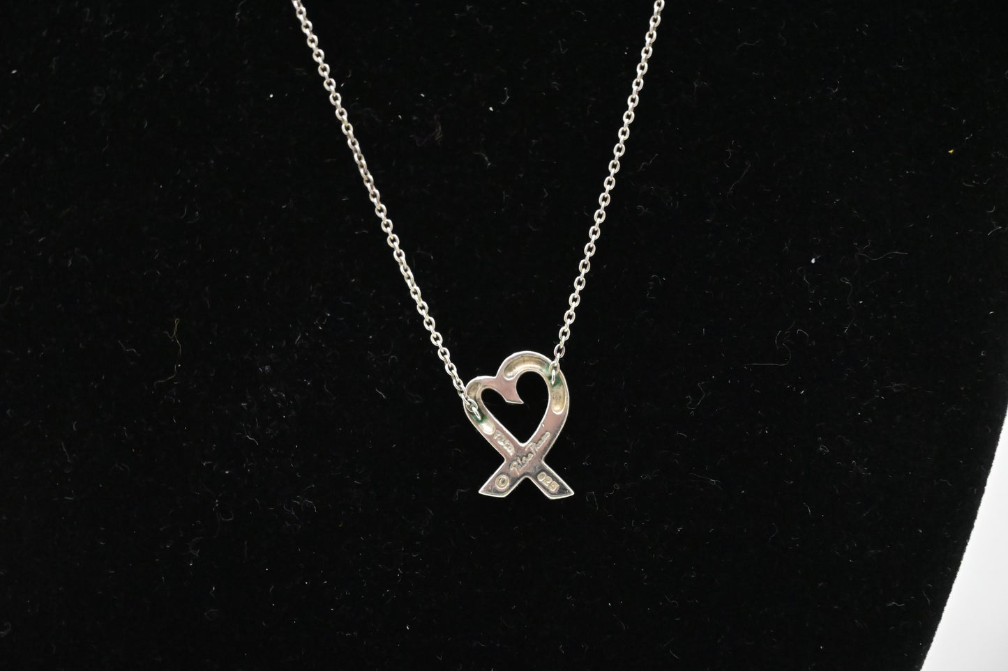 Tiffany & Co. Loving Heart Necklace in Sterling Silver