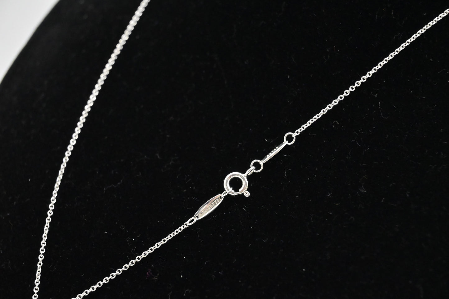 Tiffany & Co. Open Heart Necklace in Sterling Silver