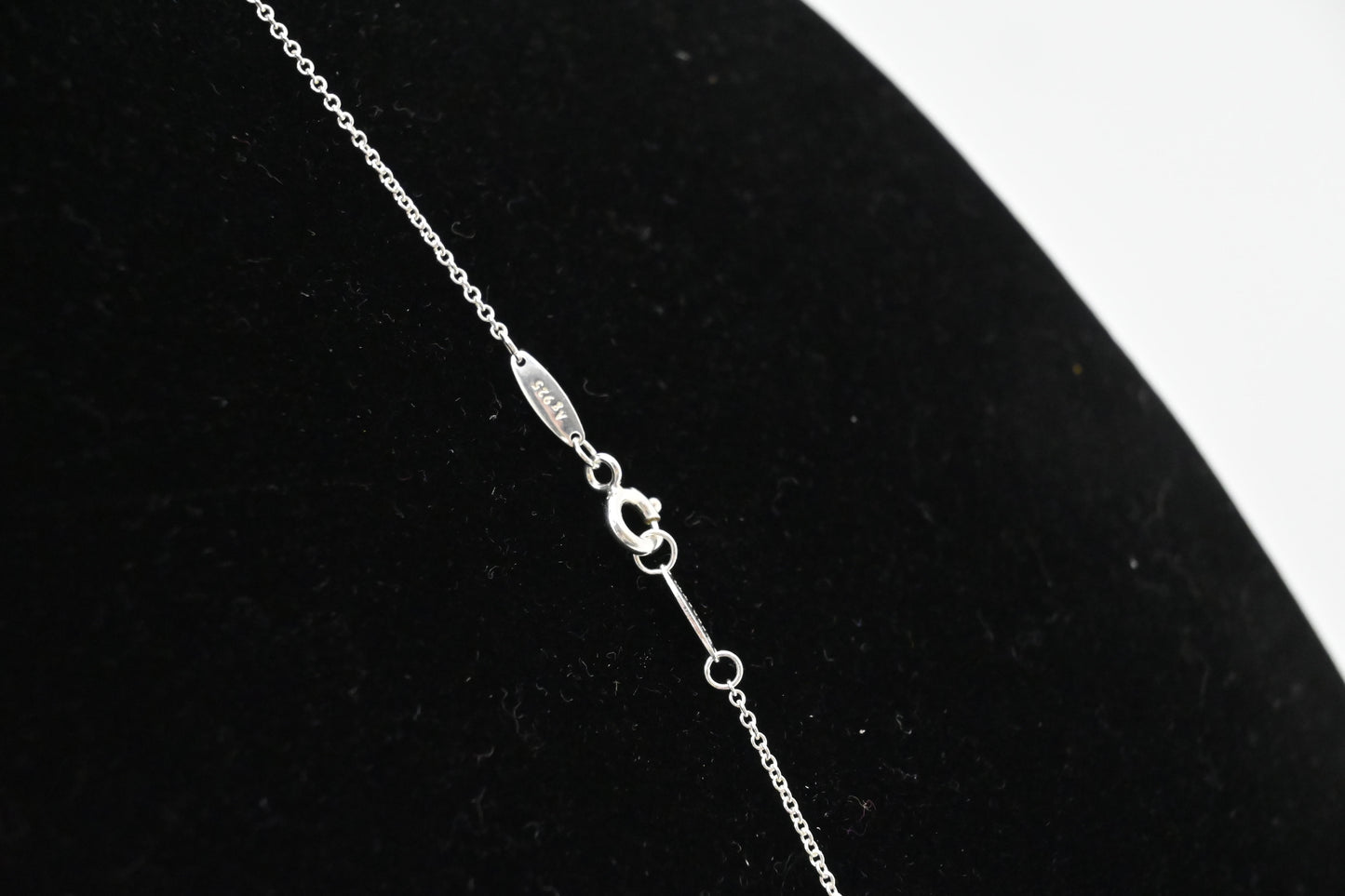 Tiffany & Co. Open Heart Necklace in Sterling Silver