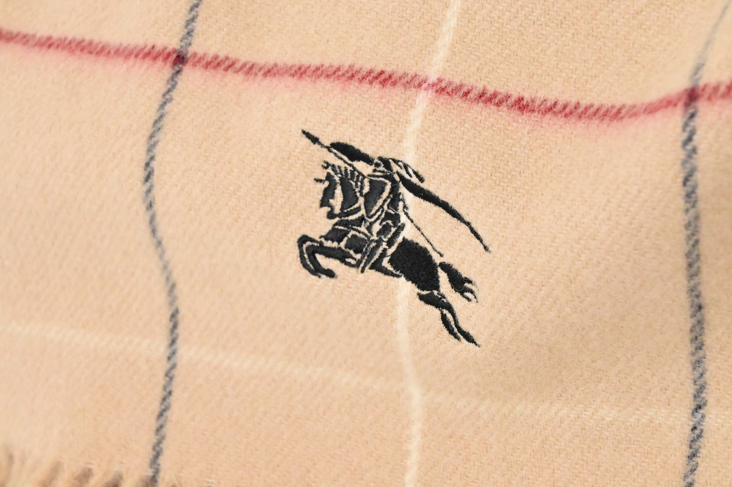 Burberry Stole in Beige New Wool
