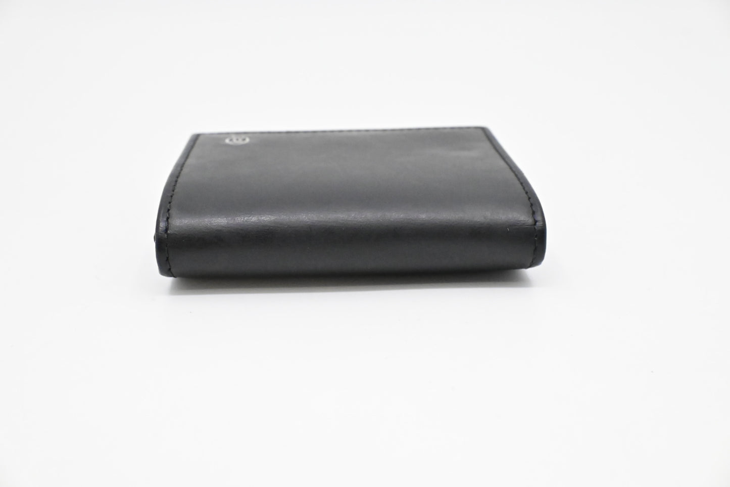 Cartier Coin Case in Black Leather
