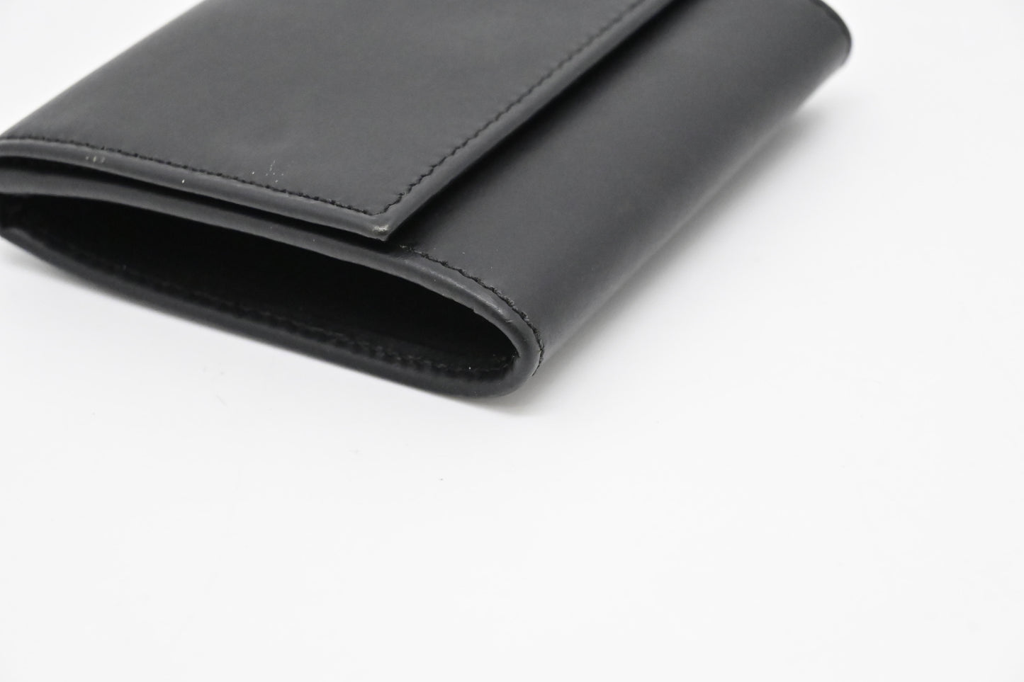 Cartier Coin Case in Black Leather