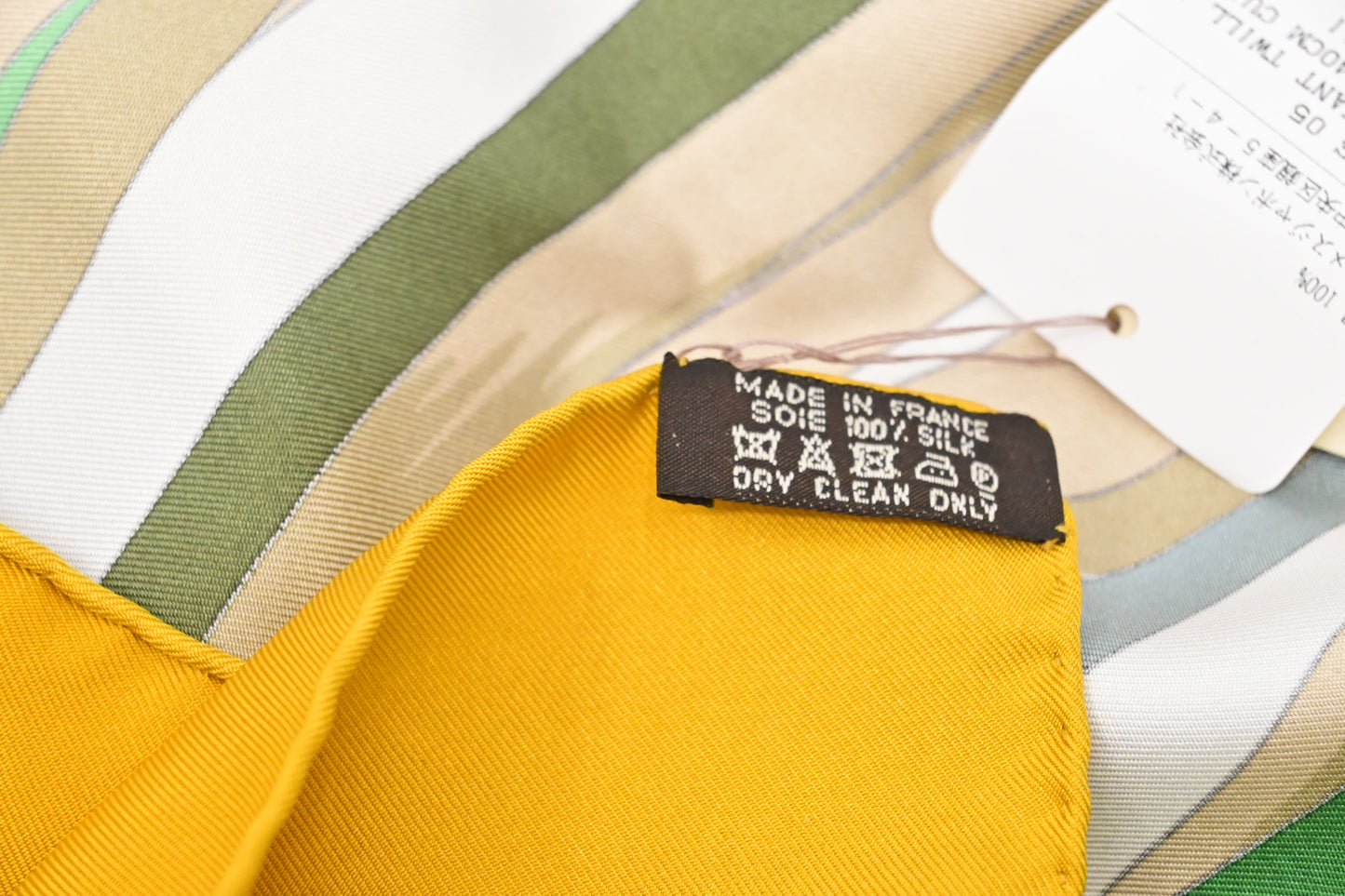 Hermes 'Cuirs du Desert' Carre 140 in Silk