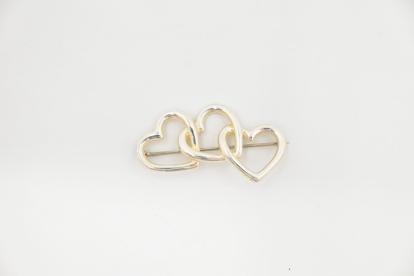 Tiffany & Co. Three Heart Brooch