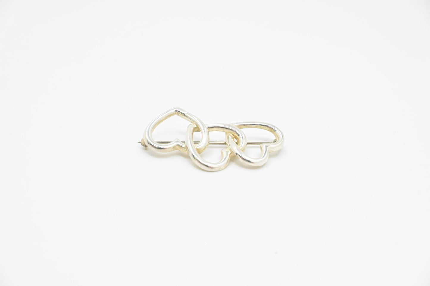Tiffany & Co. Three Heart Brooch