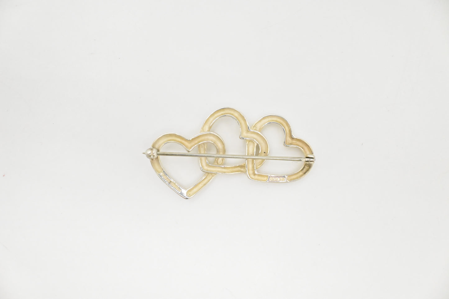 Tiffany & Co. Three Heart Brooch