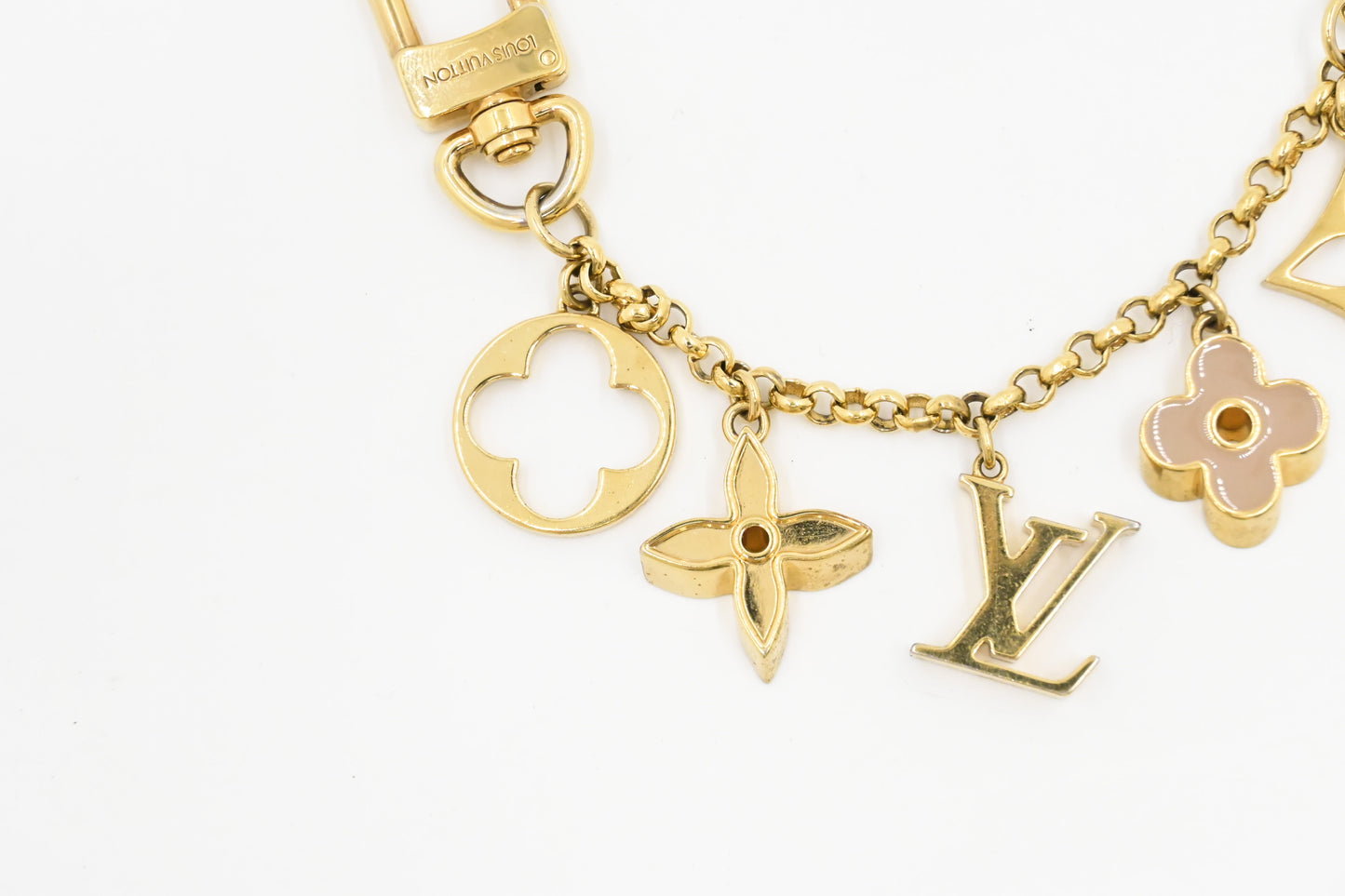 Louis Vuitton Fleur de Monogram Bag Charm Chain