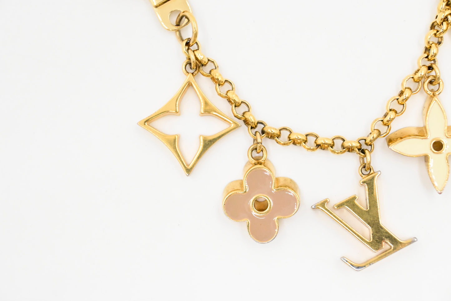 Louis Vuitton Fleur de Monogram Bag Charm Chain