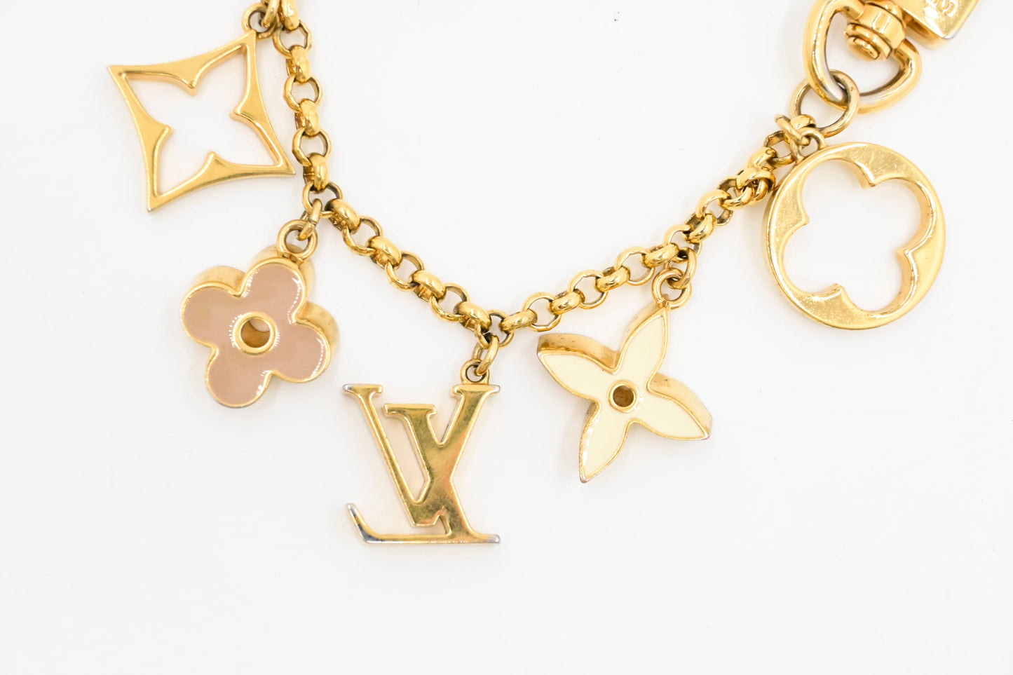 Louis Vuitton Fleur de Monogram Bag Charm Chain