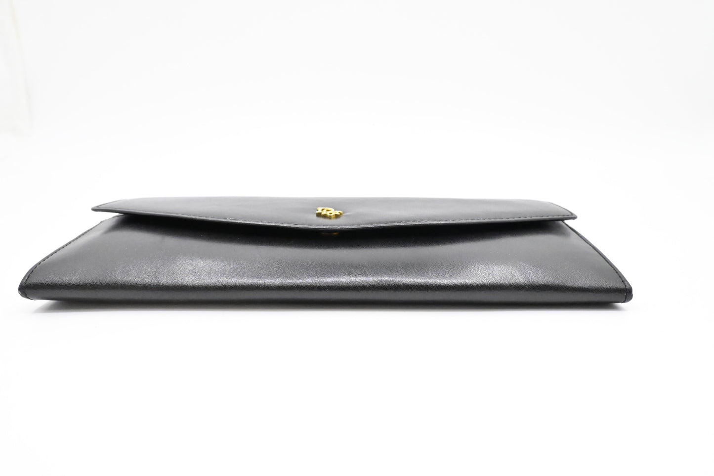 Dior Long Wallet in Black Leather