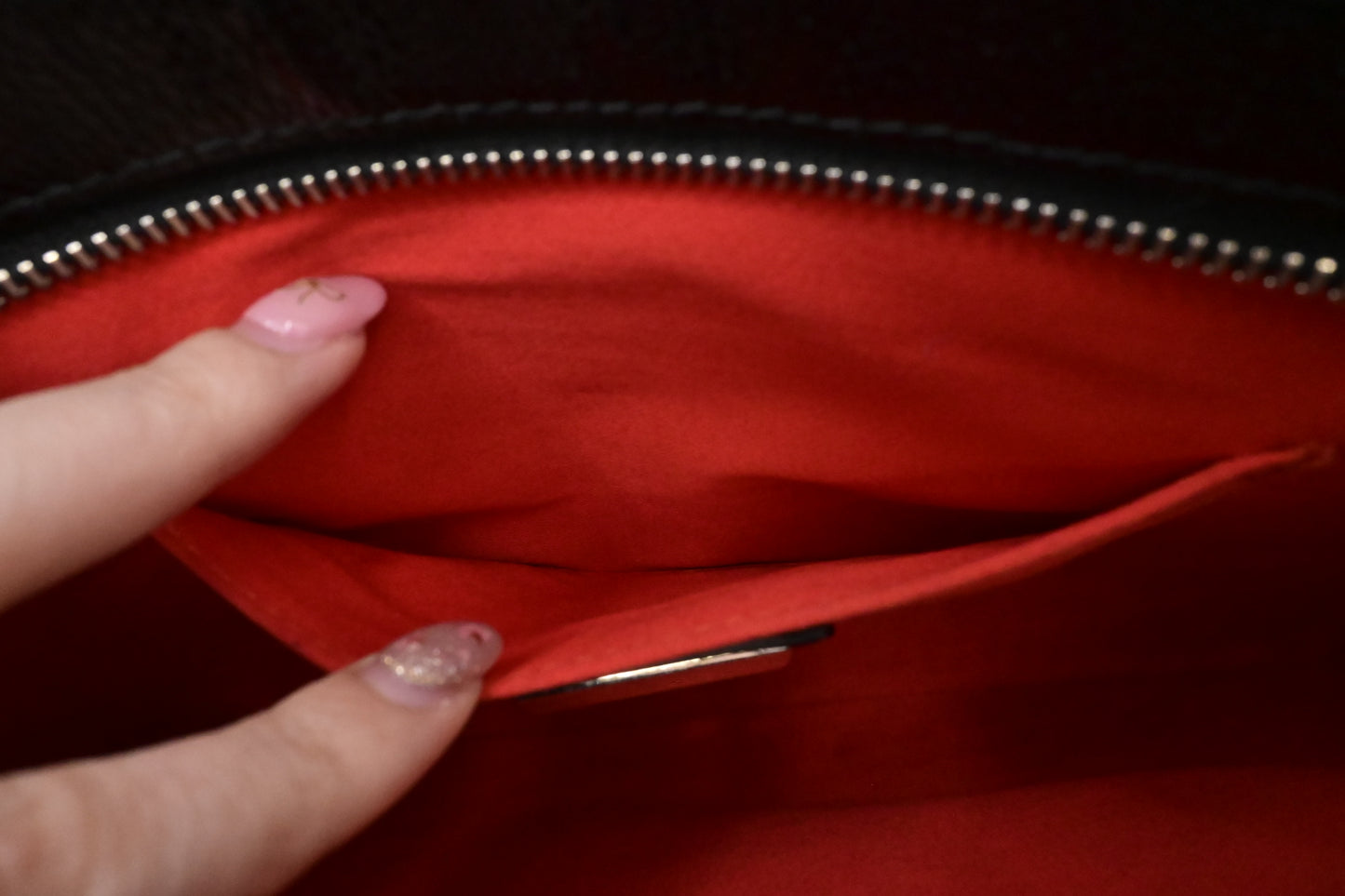 Louboutin Loubiposh Clutch in Black Spiked Leather
