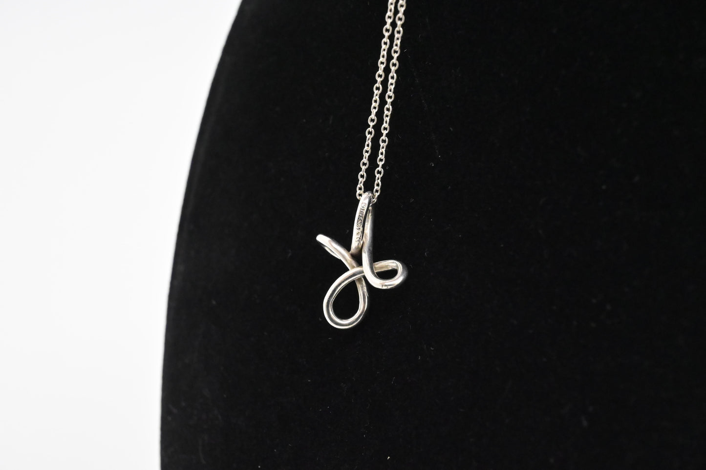 Tiffany & Co. Infinity Cross Necklace in Sterling Silver