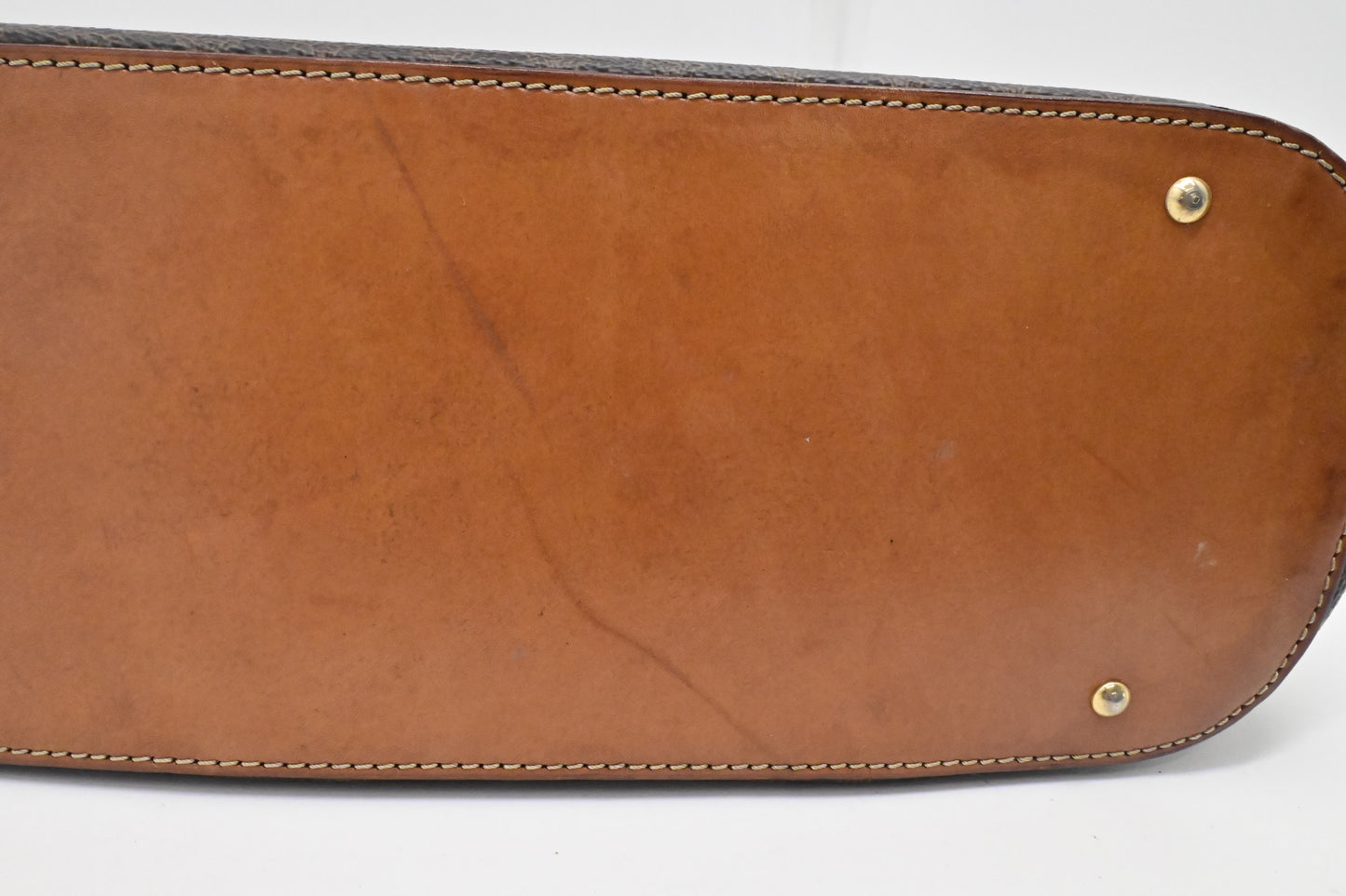 Celine 2-Way Handbag in Brown Macadam Canvas