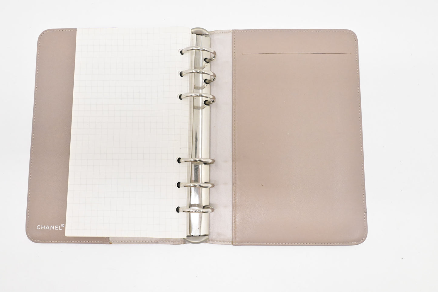 Chanel Agenda in Beige New Travel Line Canvas