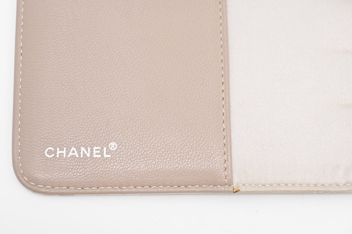 Chanel Agenda in Beige New Travel Line Canvas