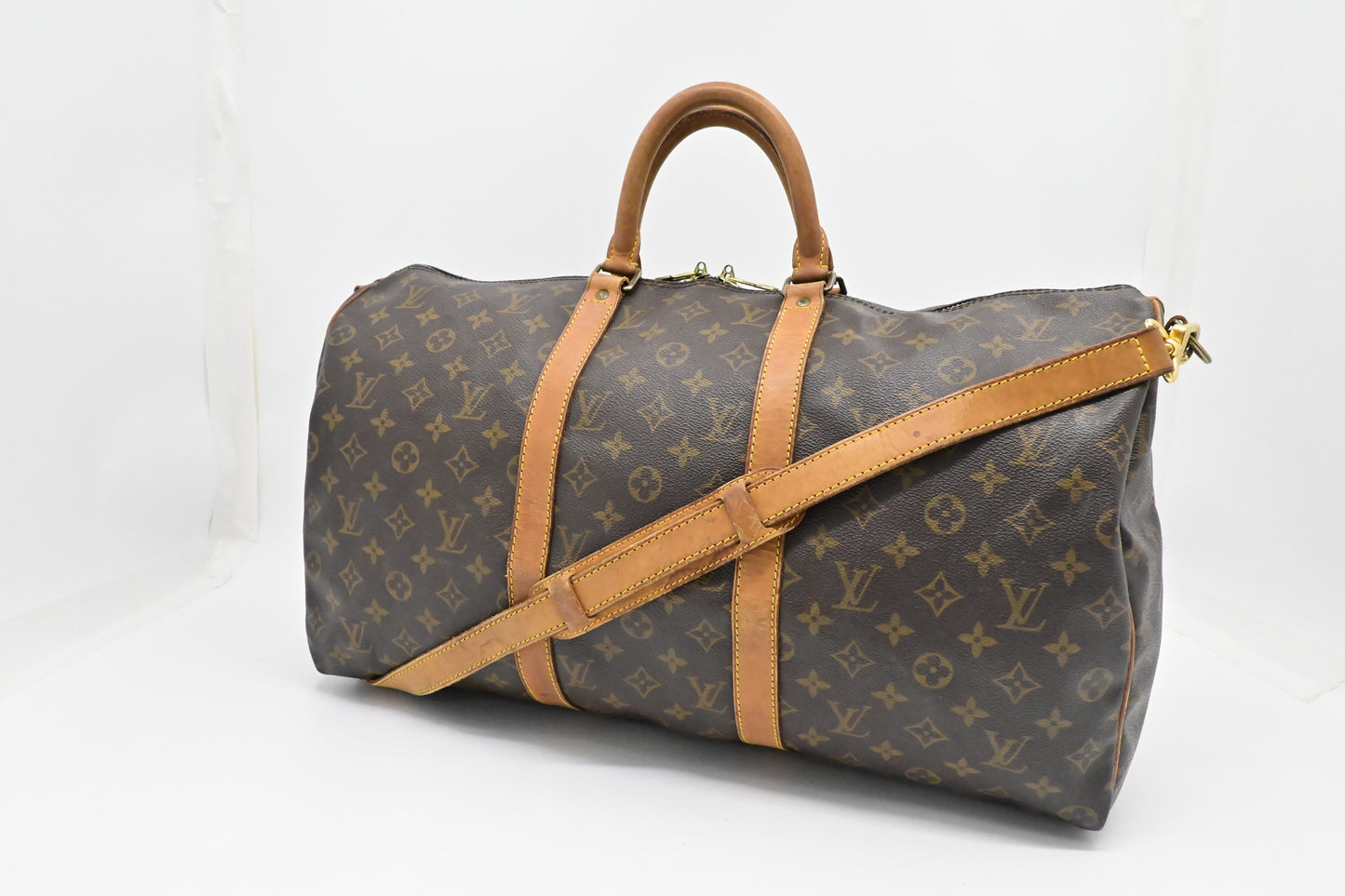 Louis Vuitton Keepall 50 Bandouliere in Monogram Canvas