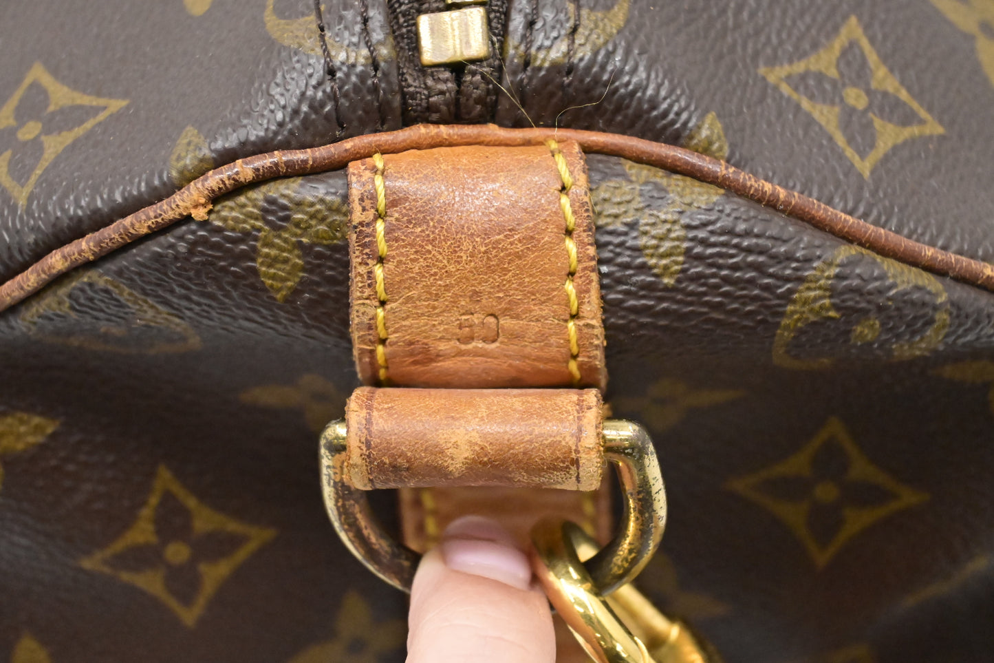 Louis Vuitton Keepall 50 Bandouliere in Monogram Canvas
