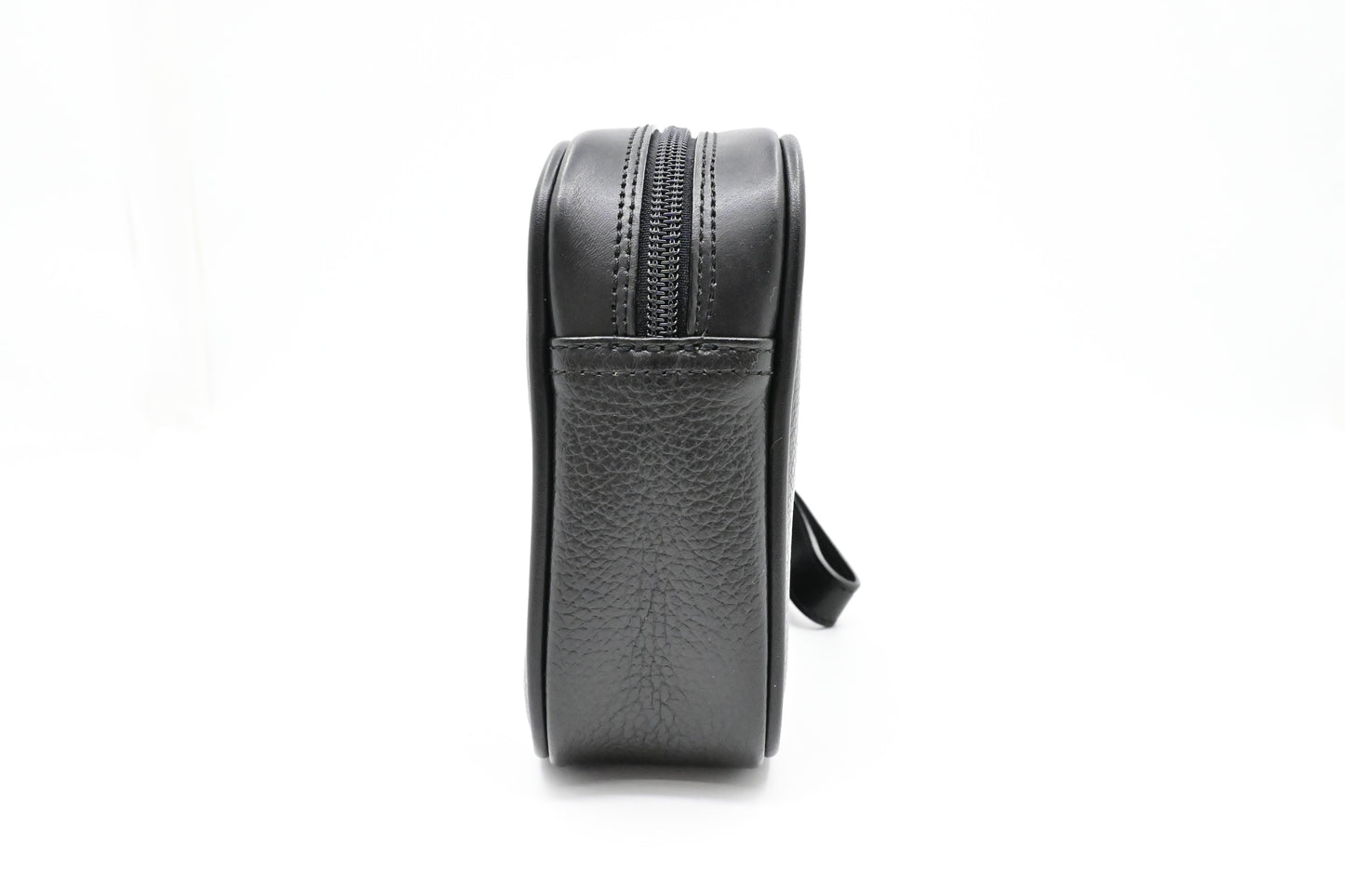 Burberry Wrist Pouch in Black Leather