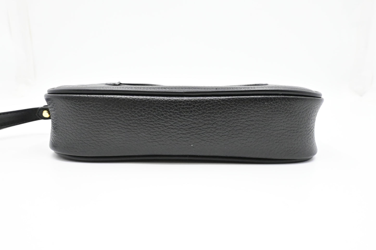 Burberry Wrist Pouch in Black Leather