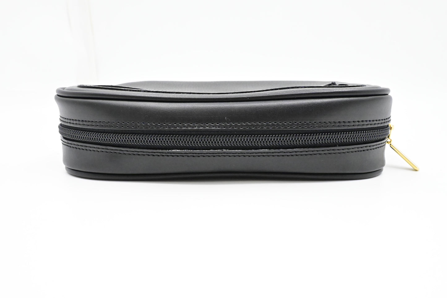 Burberry Wrist Pouch in Black Leather
