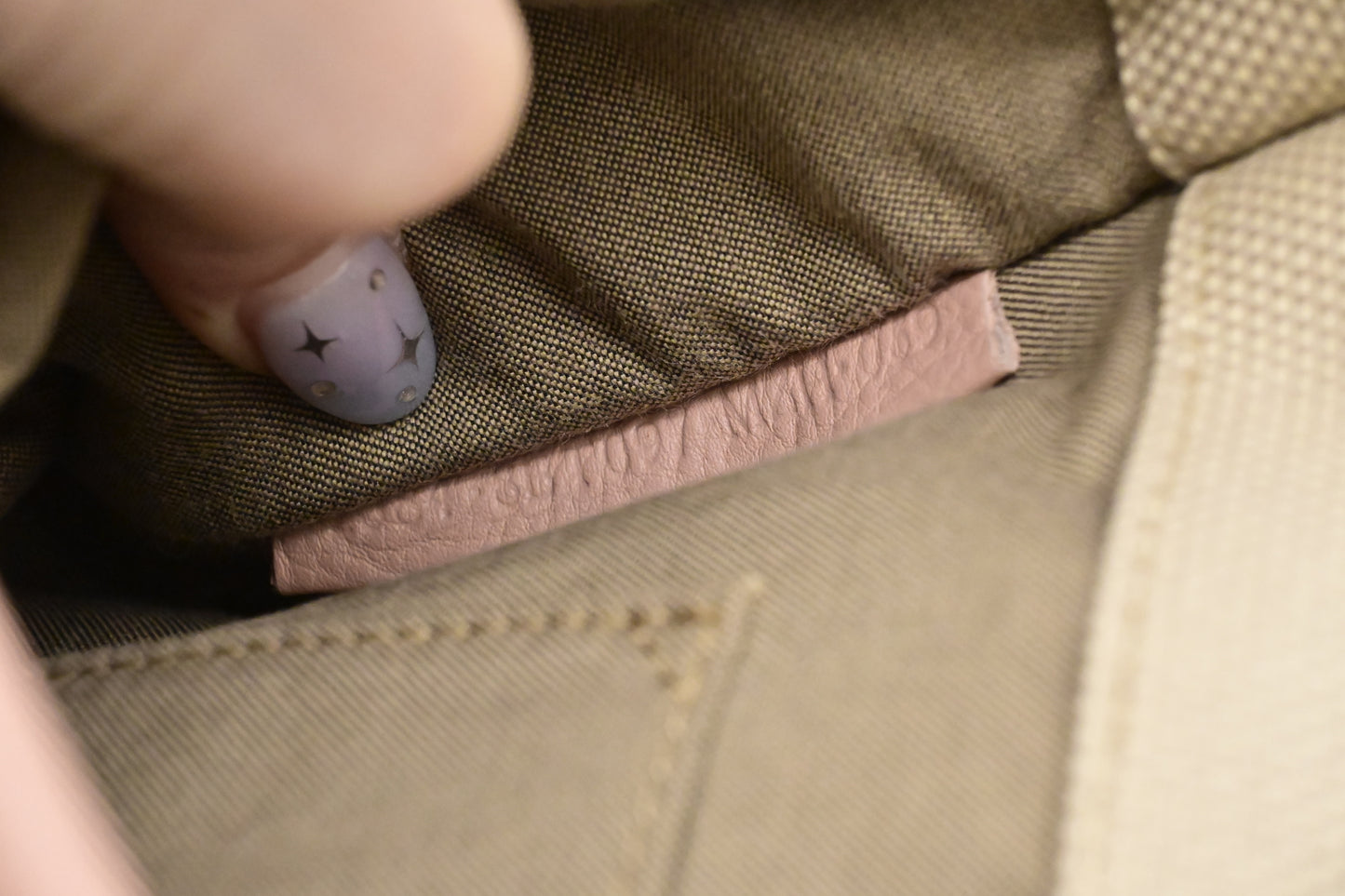 Fendi Crossbody in Pink Leather and Beige Canvas