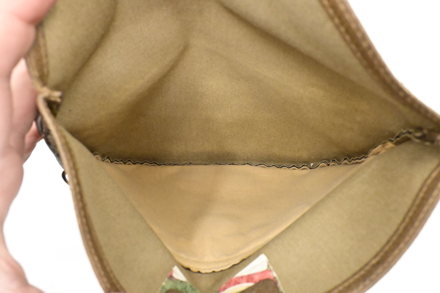 Gucci Foldable Pouch in GG Supreme Canvas