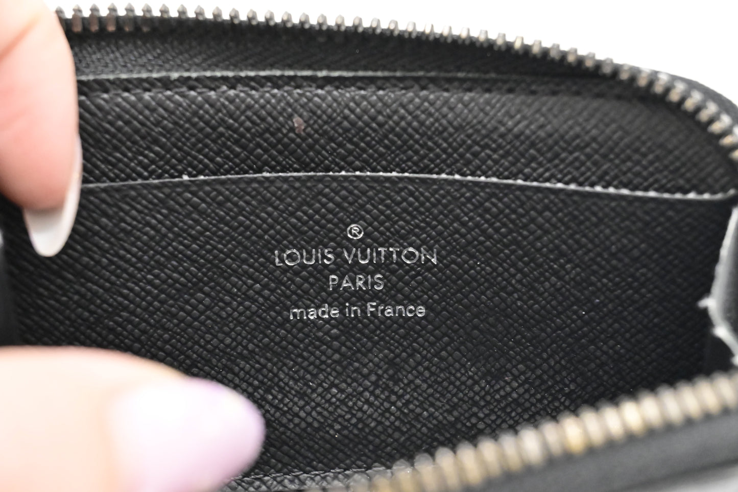 Louis Vuitton Jules Coin Case in Eclipse Monogram Canvas