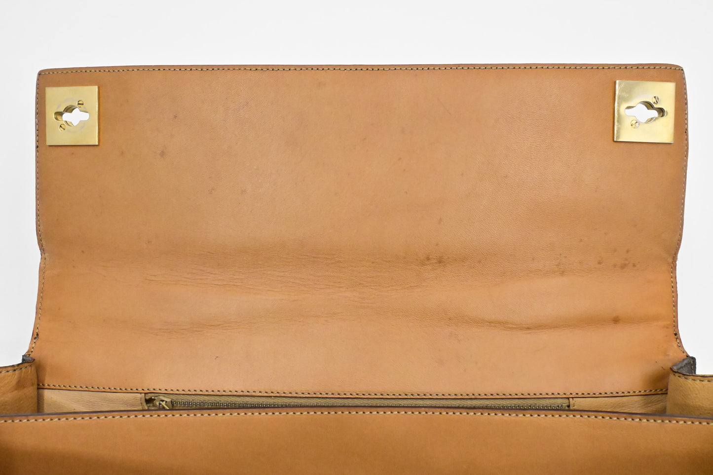 Celine Business Bag in Brown Macadam Canvas