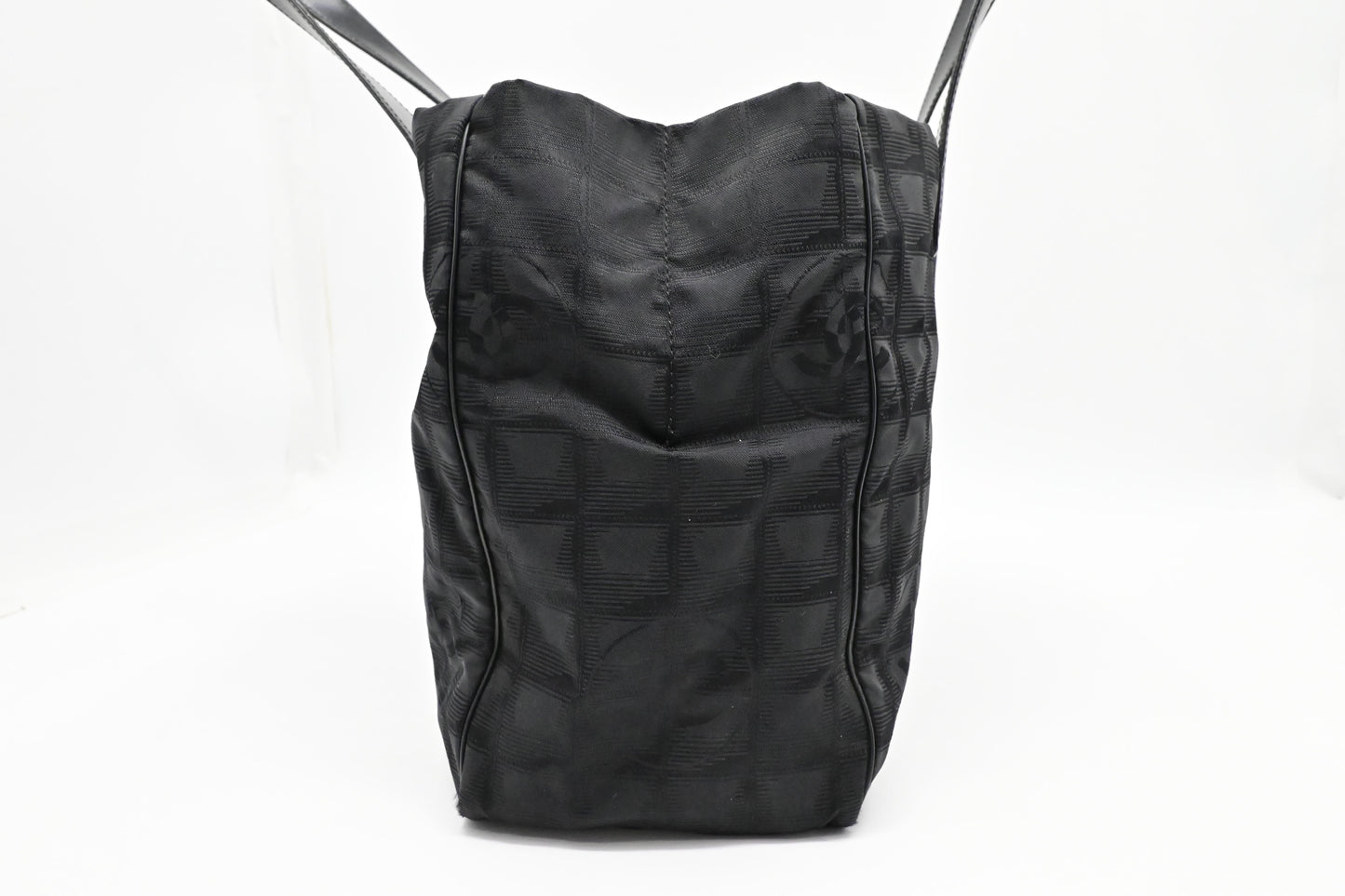 Chanel New Travel Line Tote in Black Canvas