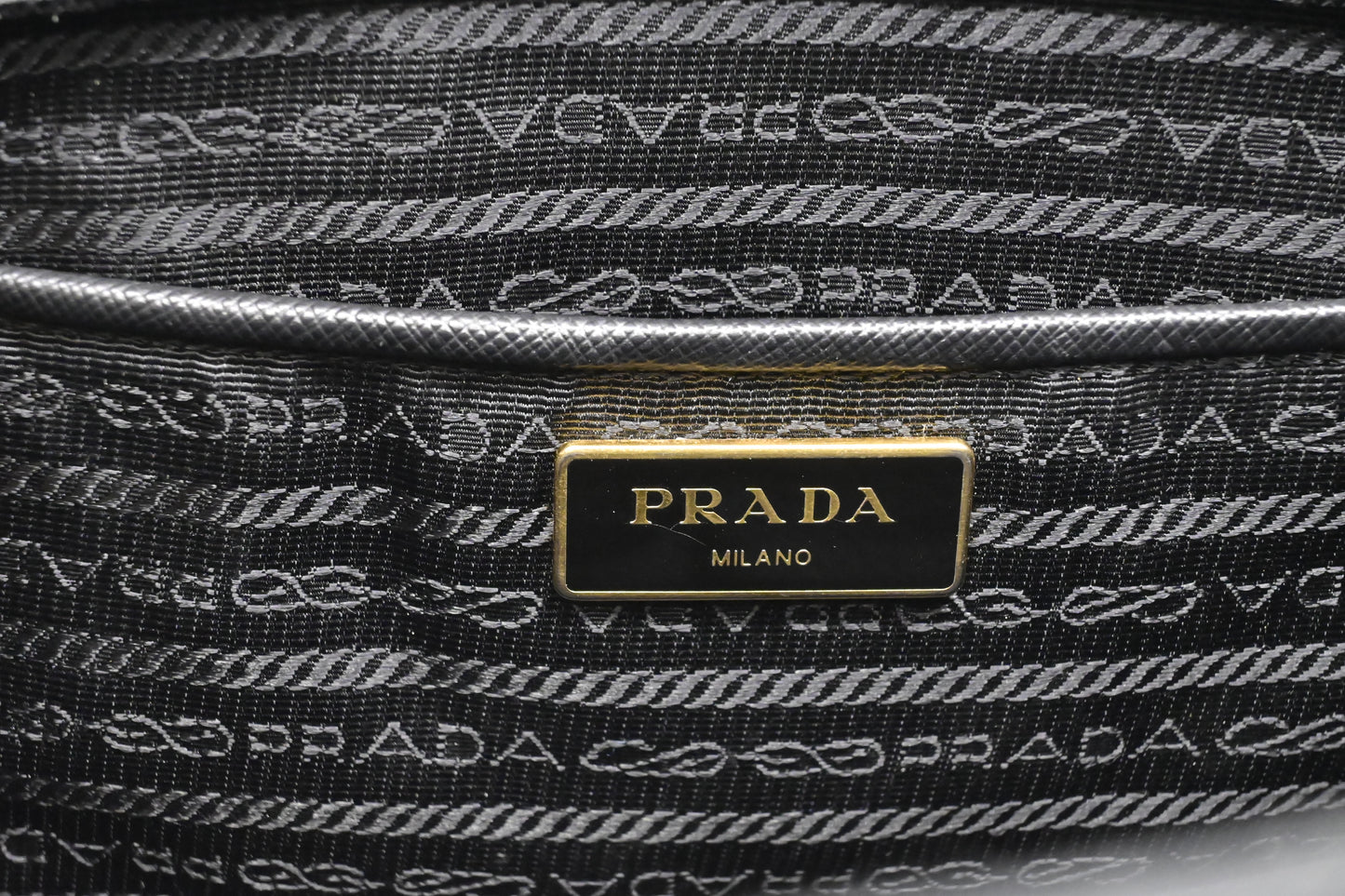 Prada Medium Galleria in Black Saffiano Leather