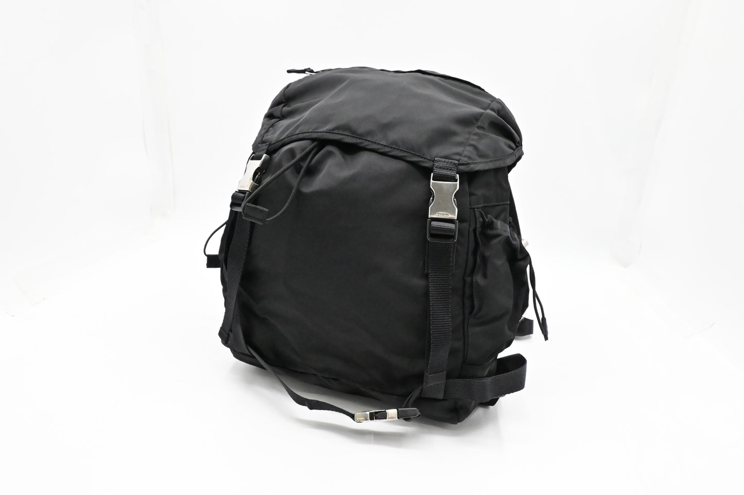 Prada Medium Hiking Backpack in Black Nylon