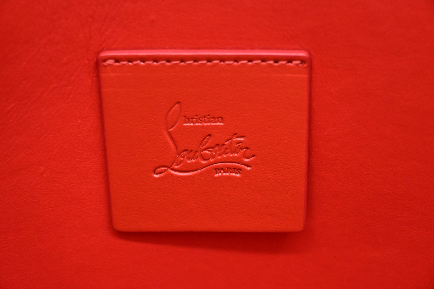 Louboutin Skypouch Crossbody in White Leather