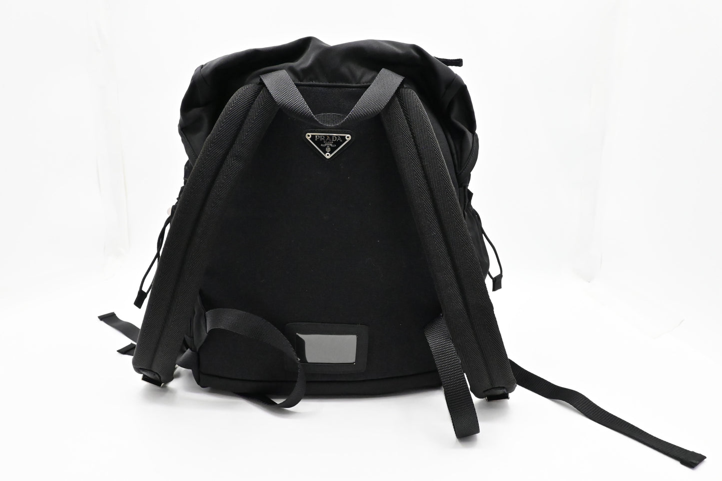 Prada Medium Hiking Backpack in Black Nylon