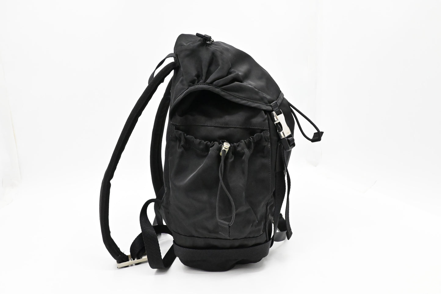 Prada Medium Hiking Backpack in Black Nylon