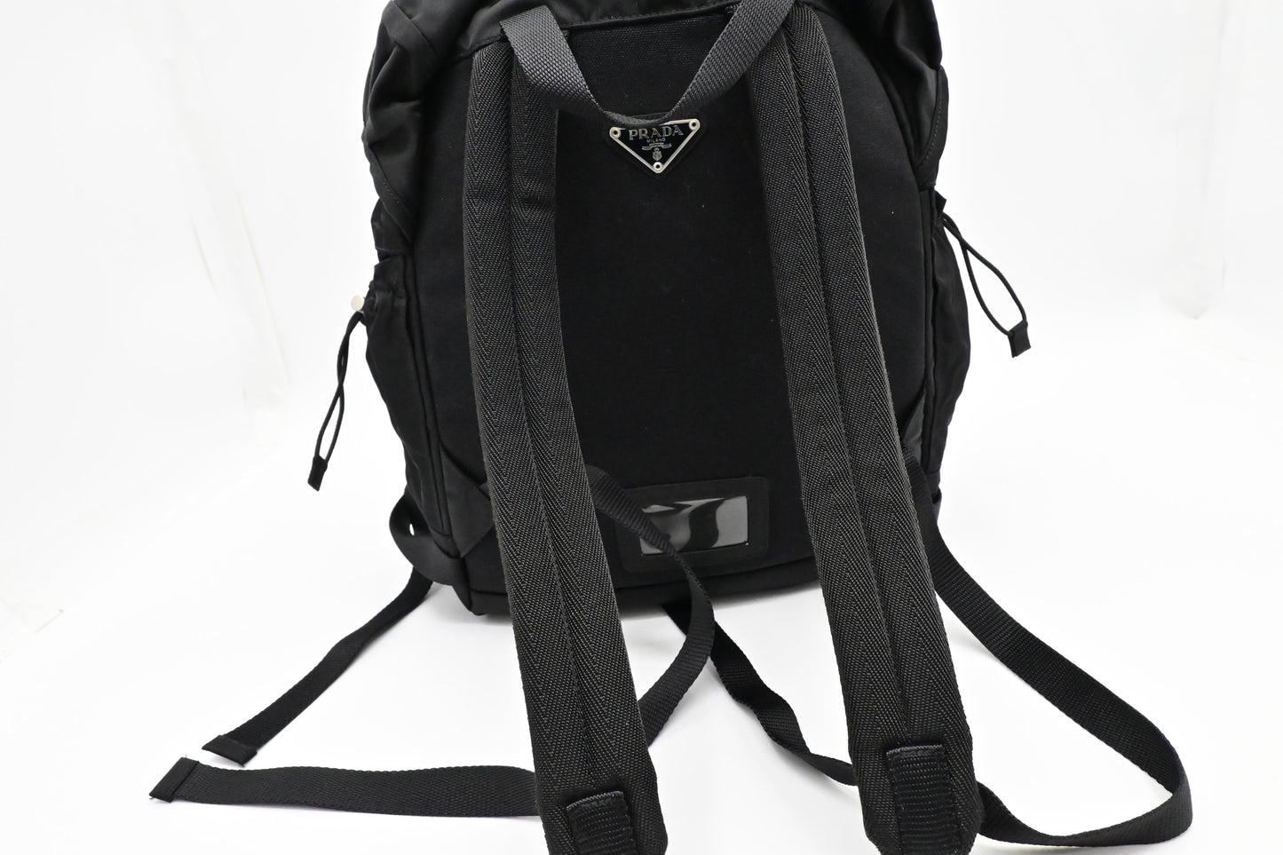 Prada Medium Hiking Backpack in Black Nylon