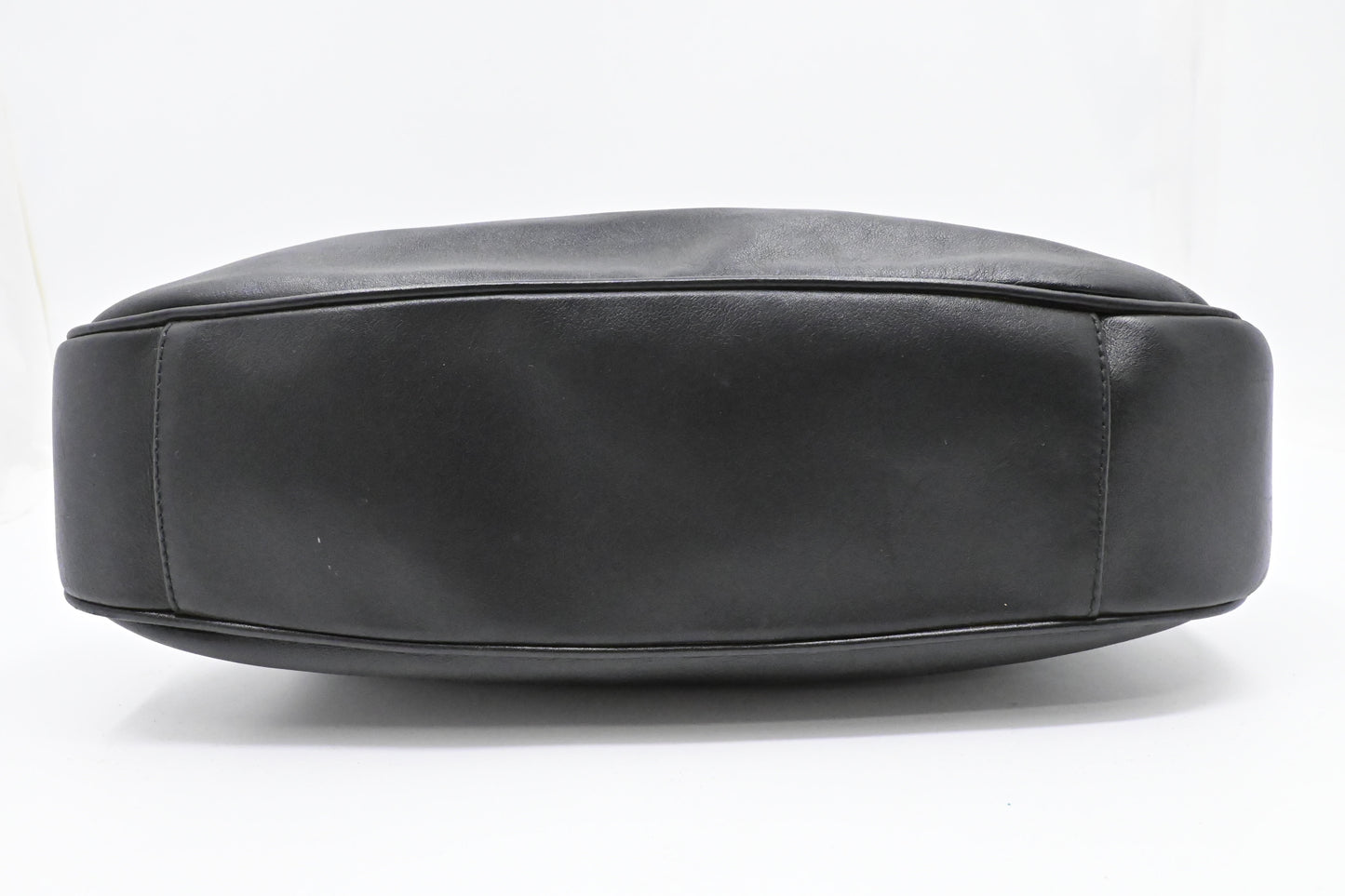 Gucci 2-Way Bamboo Tote Bag in Black Leather