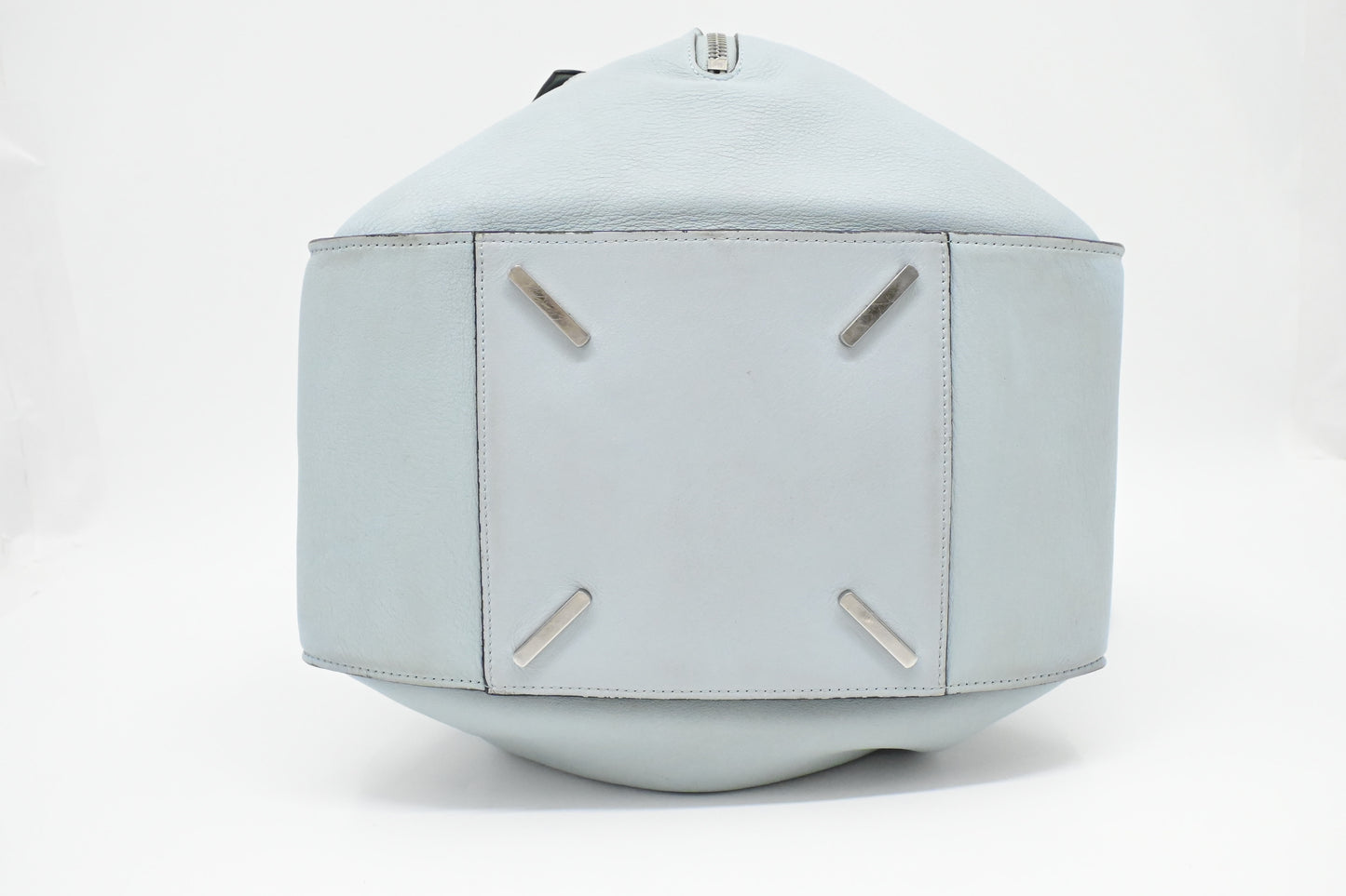 Loewe Small Hammock in Light Blue Leather