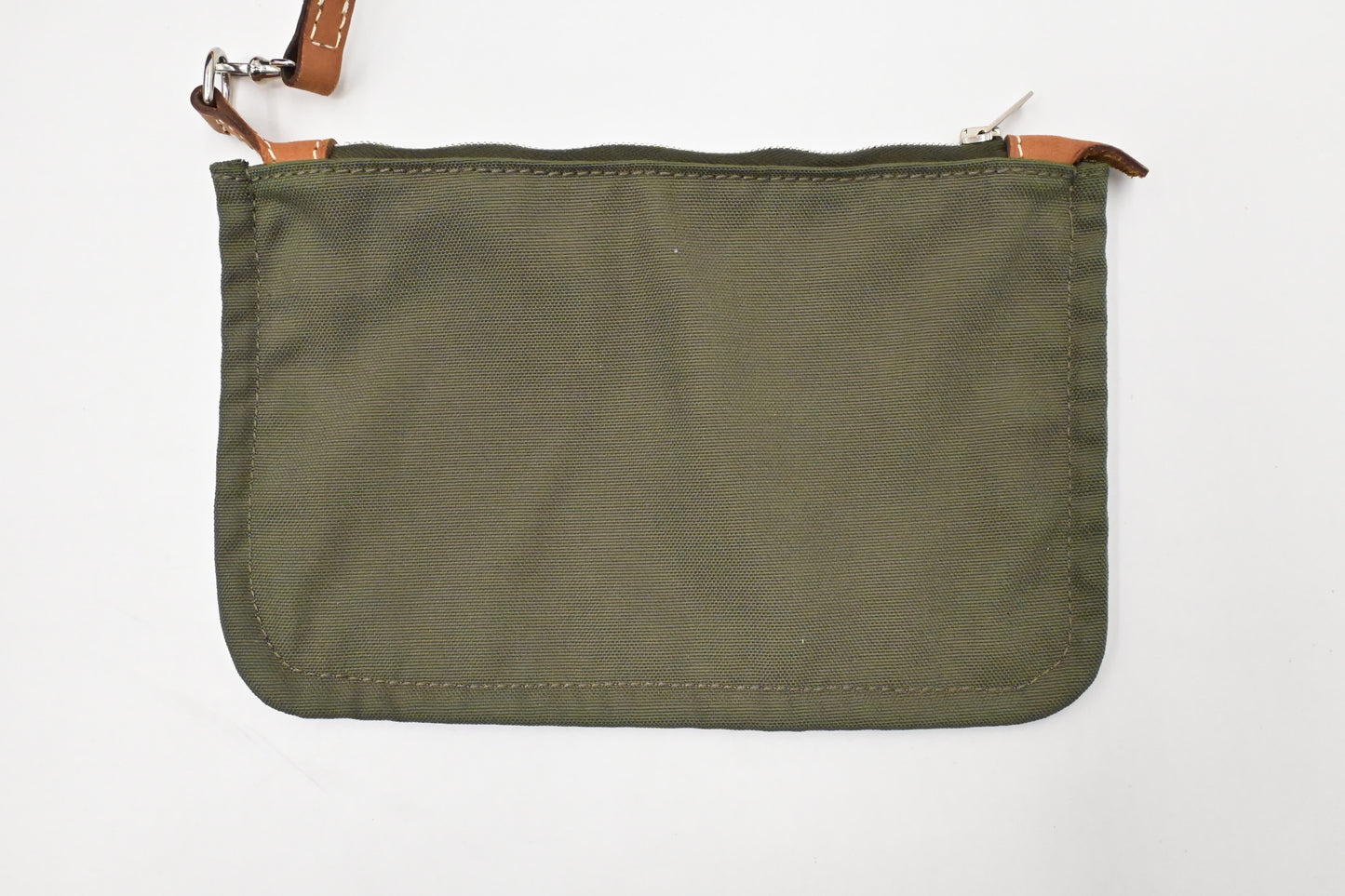 Hermes Fourre Tout de Cavalier in Orange Canvas