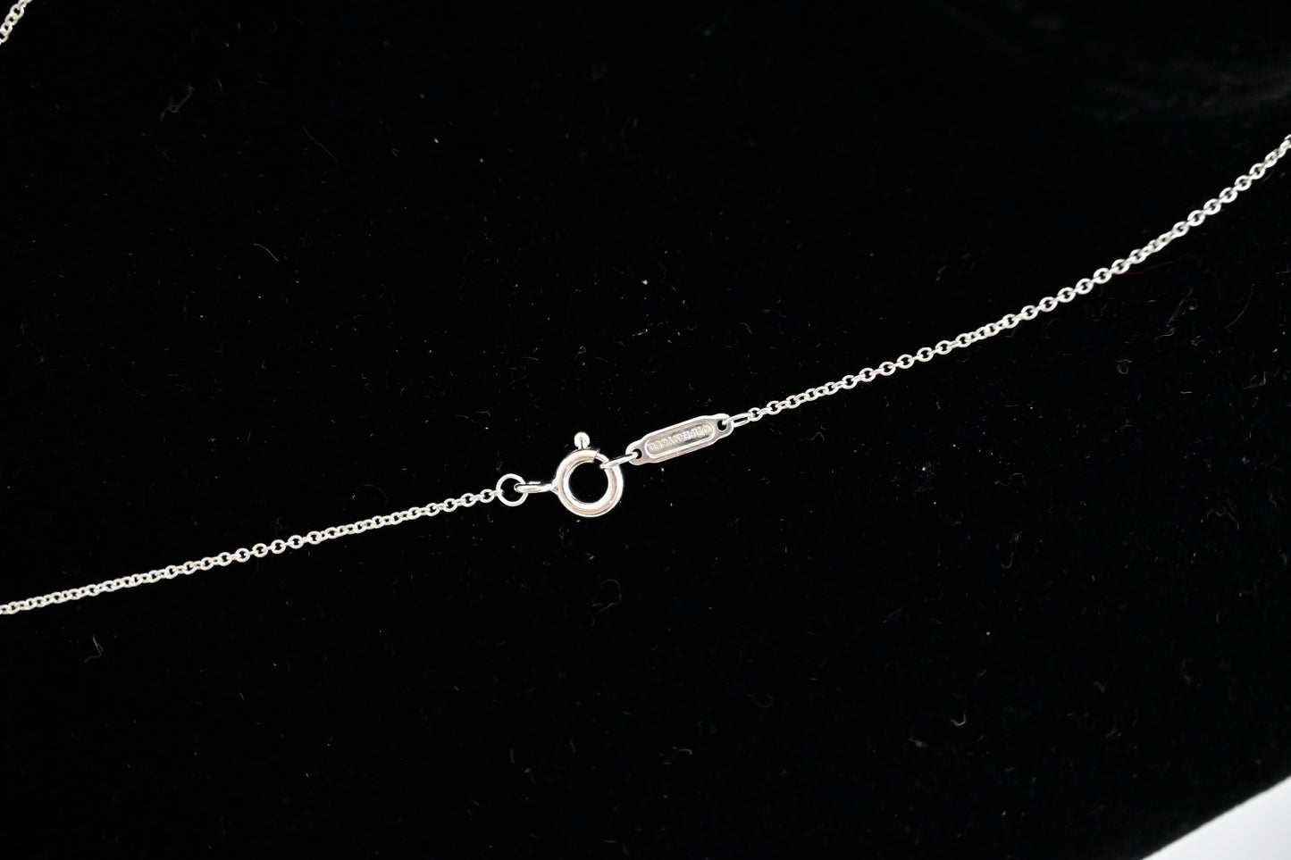 Tiffany & Co. Double Drop Heart Necklace in Sterling Silver