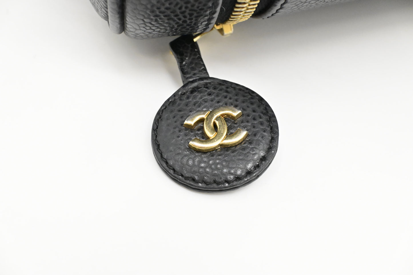 Chanel Vanity Bag in Black Caviar Leather