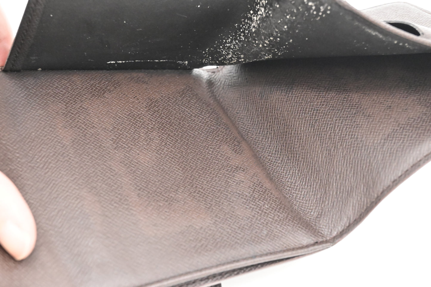 Louis Vuitton Elise Wallet in Damier Ebene Canvas
