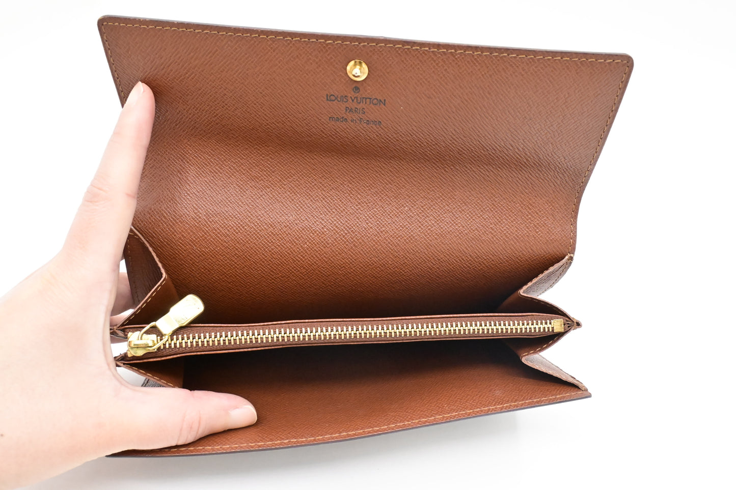 Louis Vuitton Sarah Wallet in Monogram Canvas