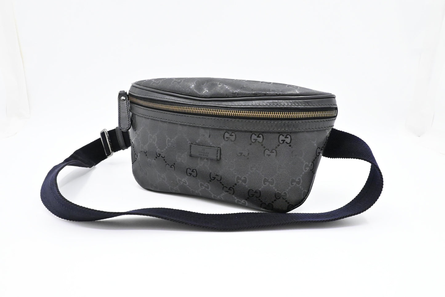 Gucci Bumbag in Black Imprime Canvas