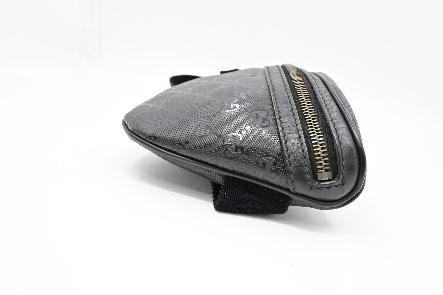 Gucci Bumbag in Black Imprime Canvas
