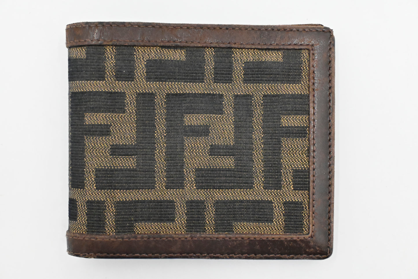 Fendi Bifold Wallet in Zucca Canvas
