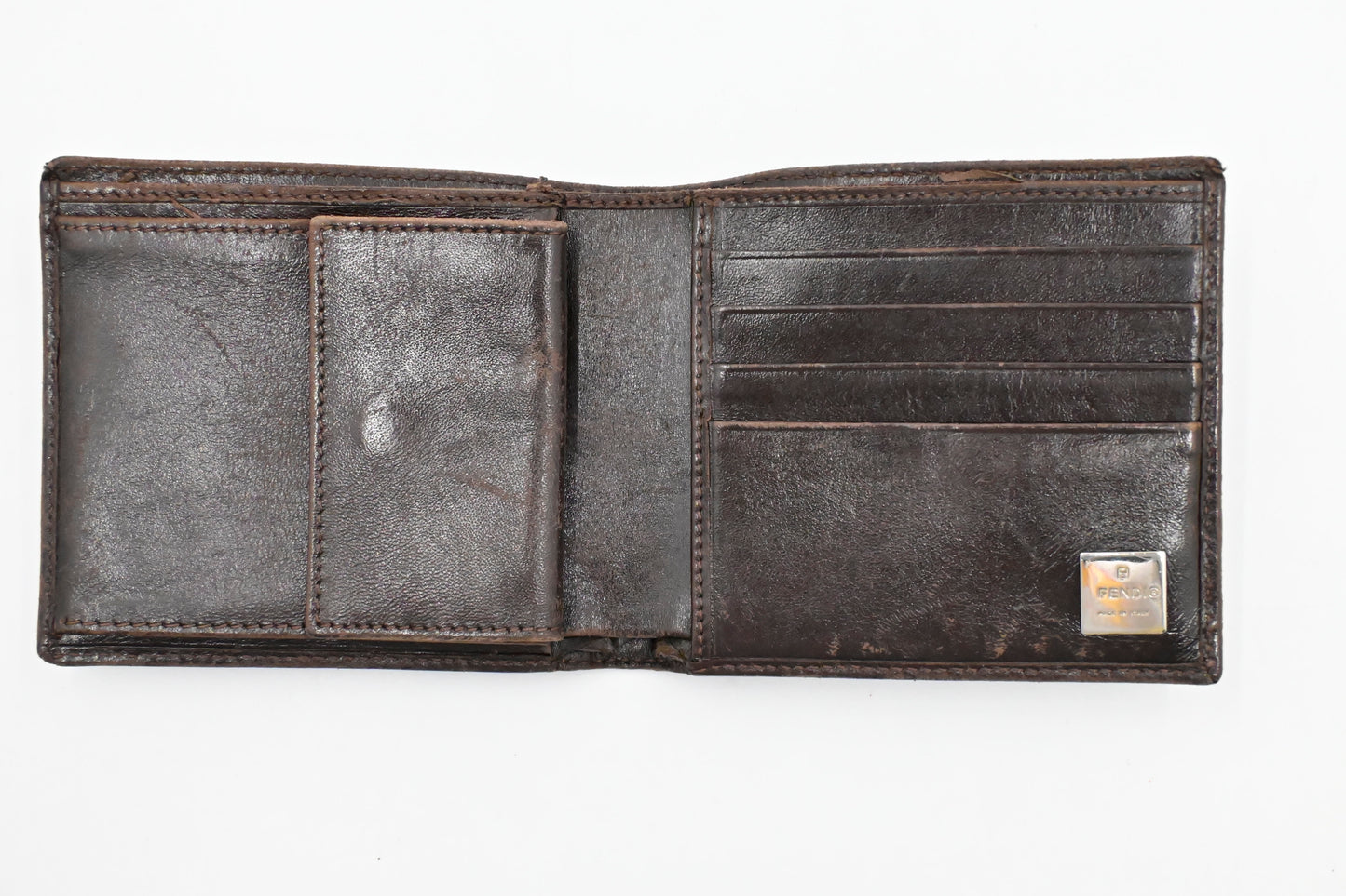 Fendi Bifold Wallet in Zucca Canvas
